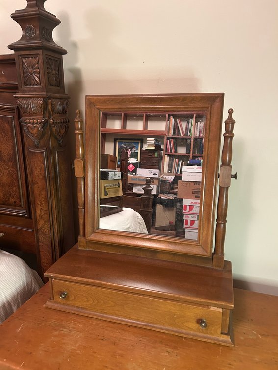Shaving/vanity mirror