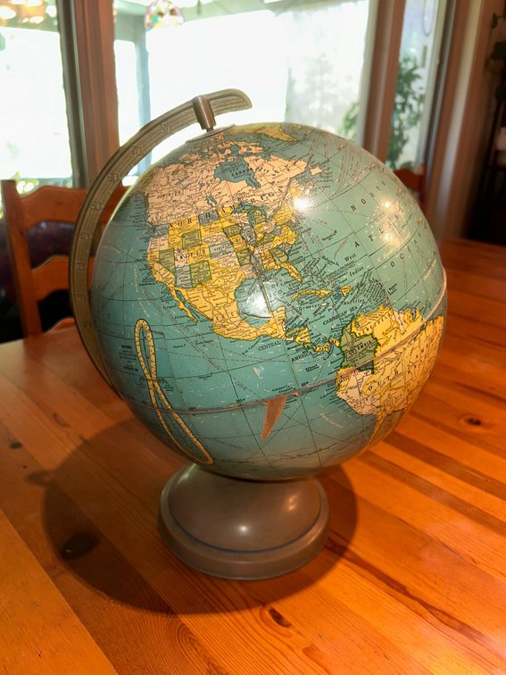 Cram's Universal Terrestrial Globe-12"