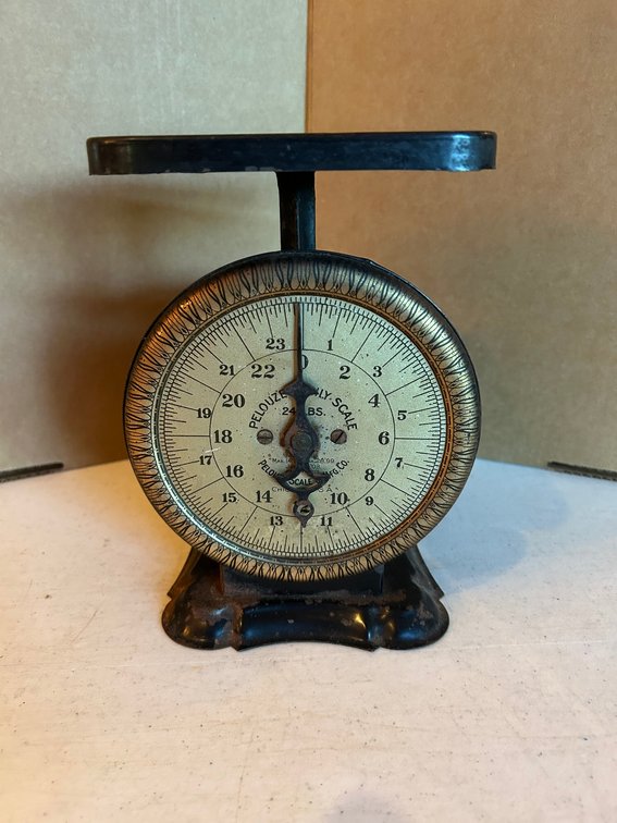 Pelouze Family scale-24 pounds