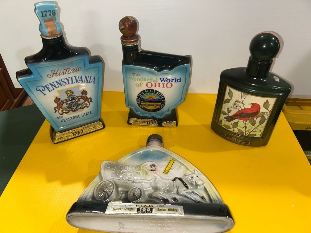 Beam bottle decanters