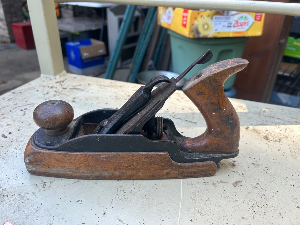Hand wood plane