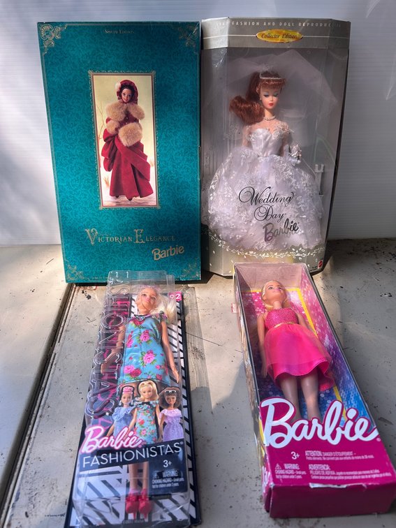 Selection of Barbie Dolls