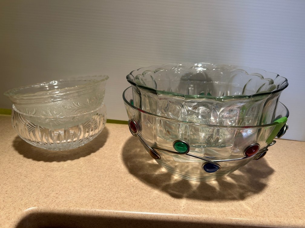 Glass bowls
