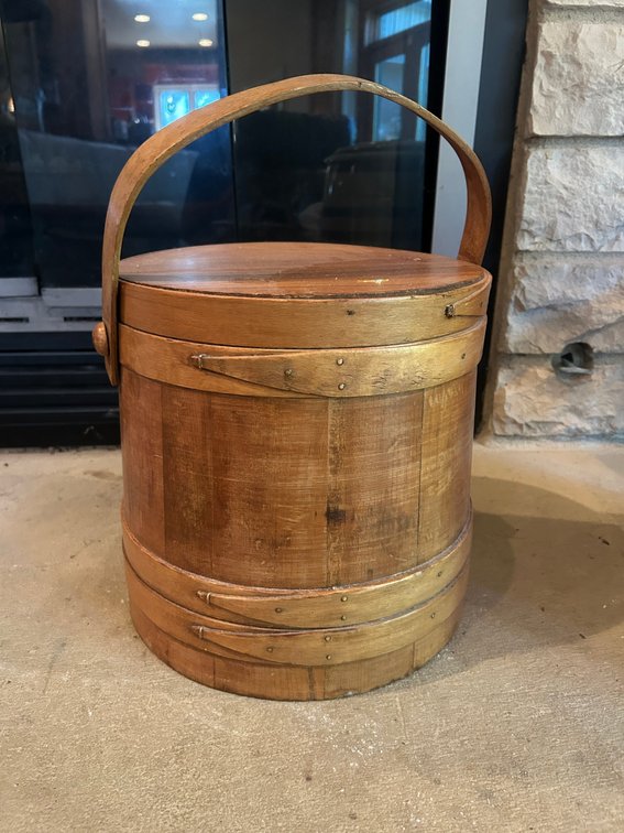 Wooden Firkin bucket