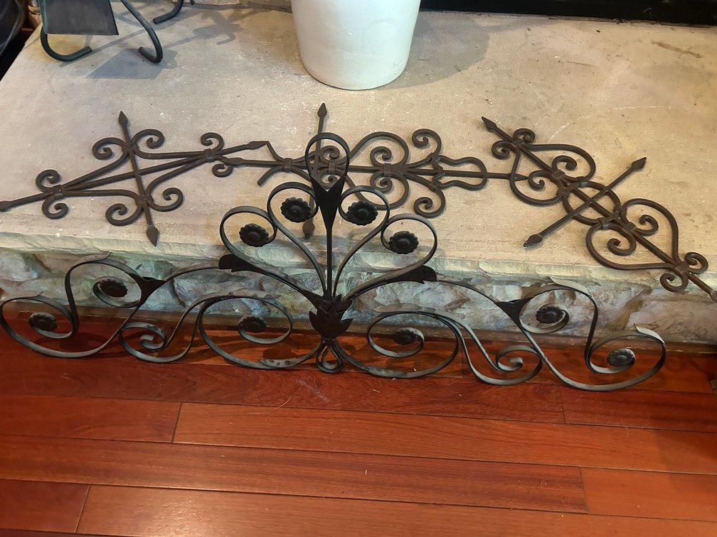 Cast decorative wall hanging