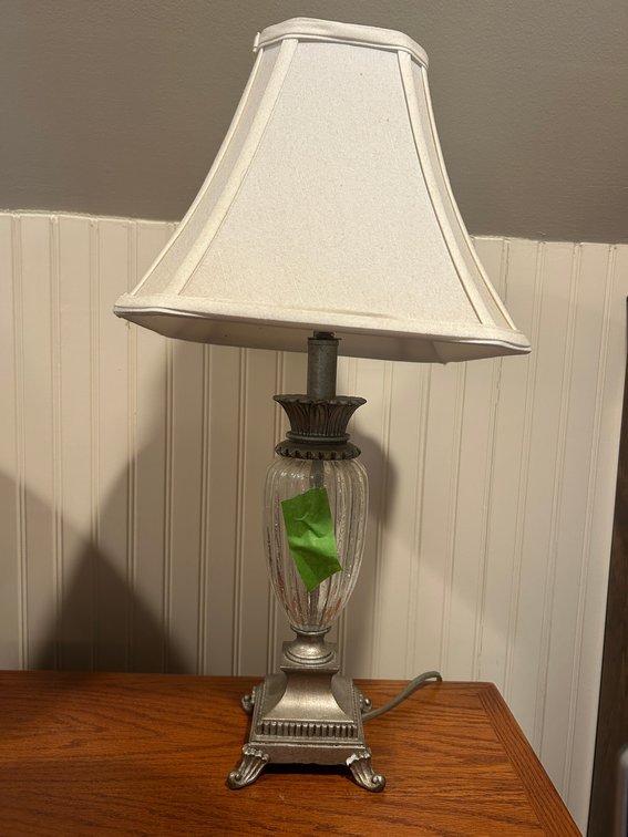 Cast base lamp