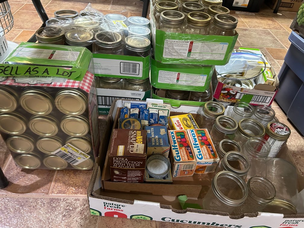 Canning jars-Ball Mason jars, lids