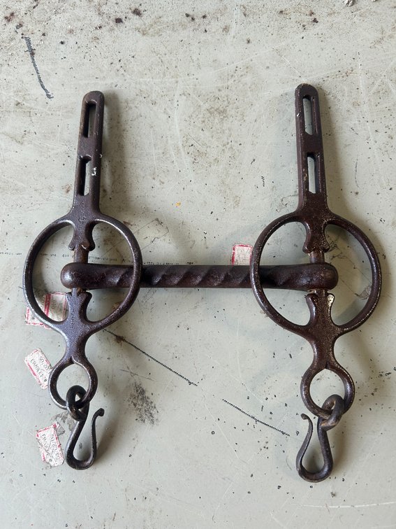 Horse bit-has trademark stamp that is not visible