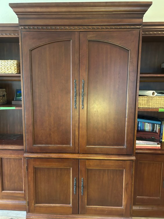 Hooker furniture entertainment stand
