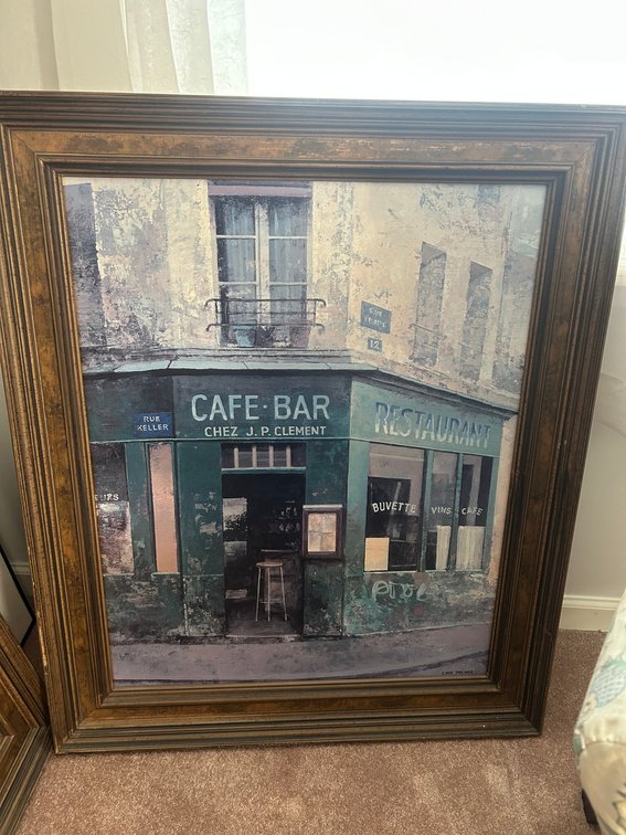 Prints: Cafe-Bar Restaurant, Antoinette Restaurant, German Castle