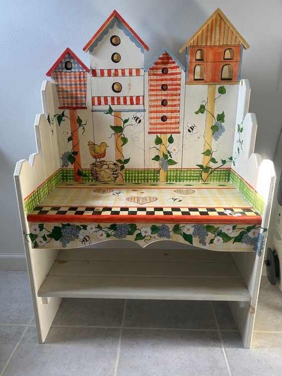Small decorative bench