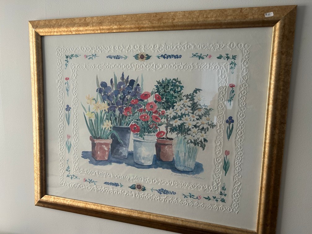 C. Winterle Olson water color painting