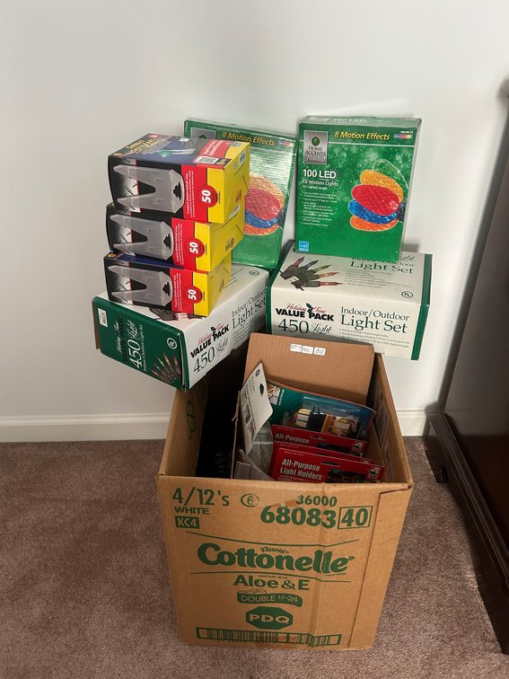 Christmas lights, replacement bulbs