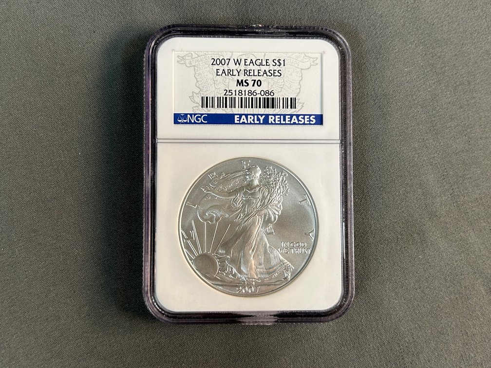 2007-W American Silver Eagle