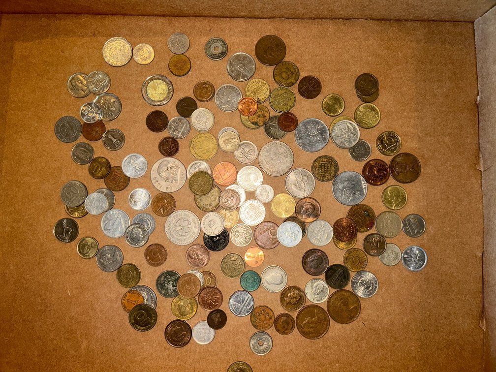 Foreign coins