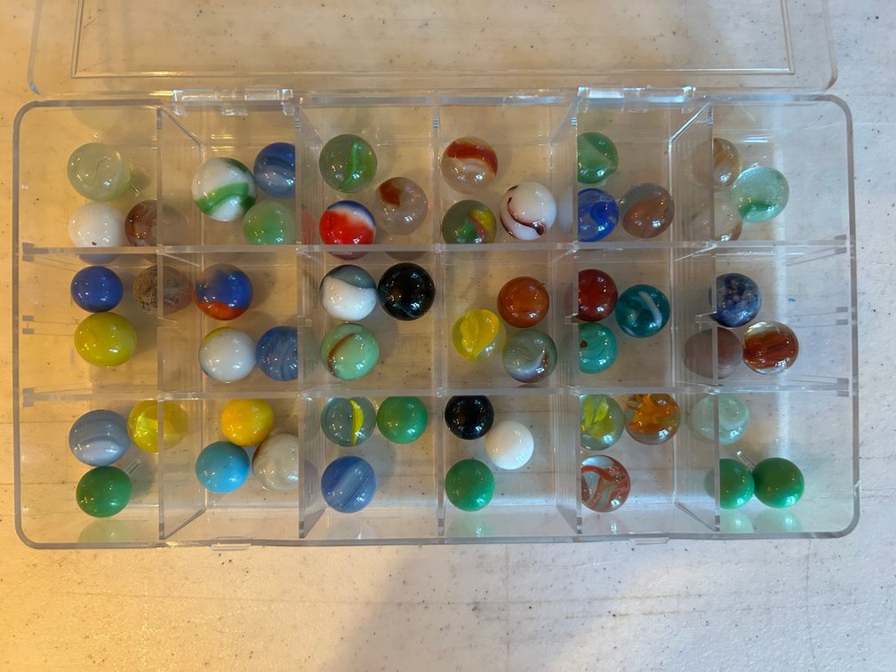 Collection of marbles