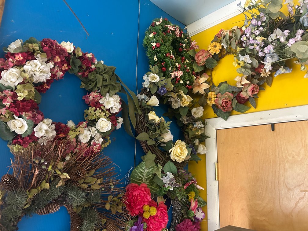 Collection of decorative wreaths