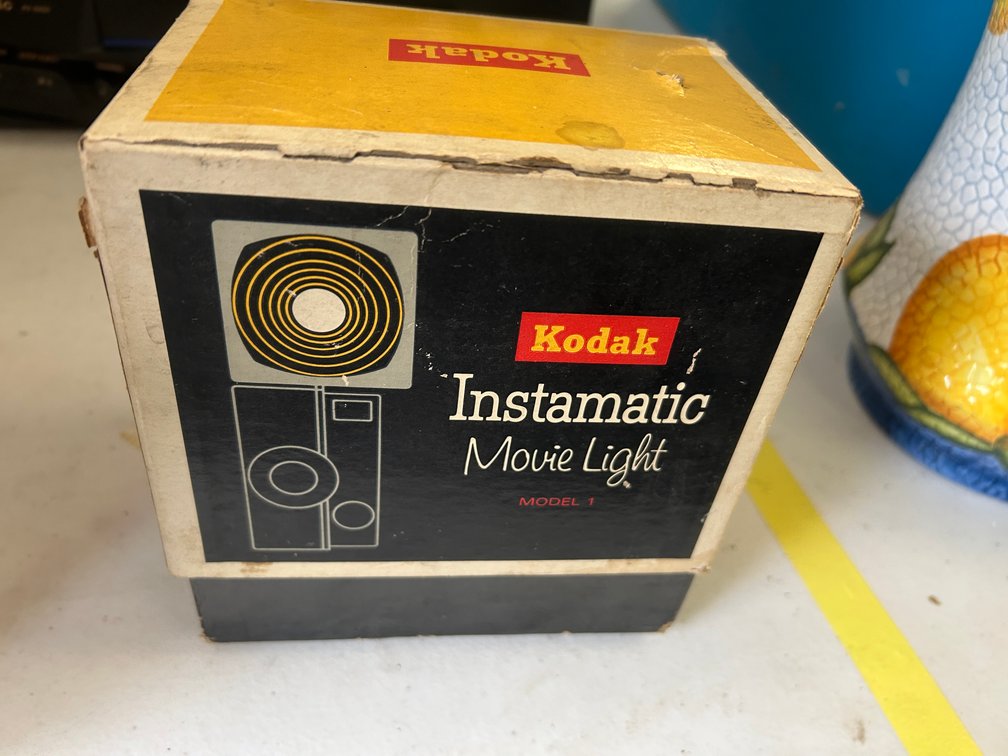 Kodak Instamatic movie light
