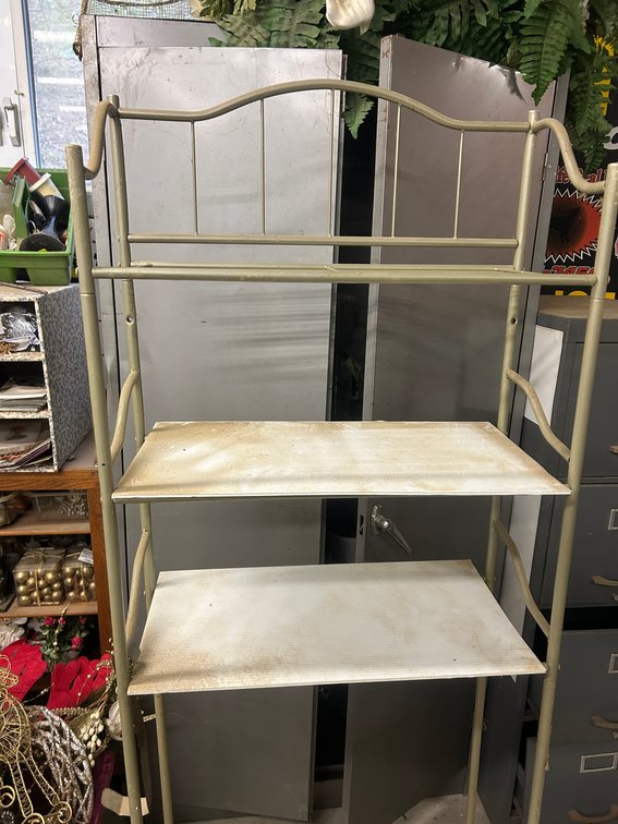 Metal wire rack, metal wardrobe-style cabinet-37" x 72" x 20"