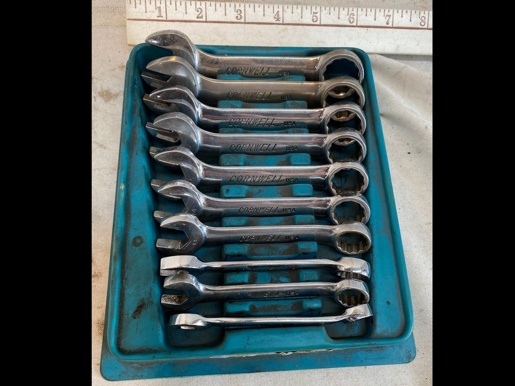 Set of Cornwell Stubby Wrenches