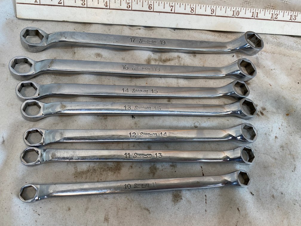 Snap on 6 Point Box end Metric Wrenches