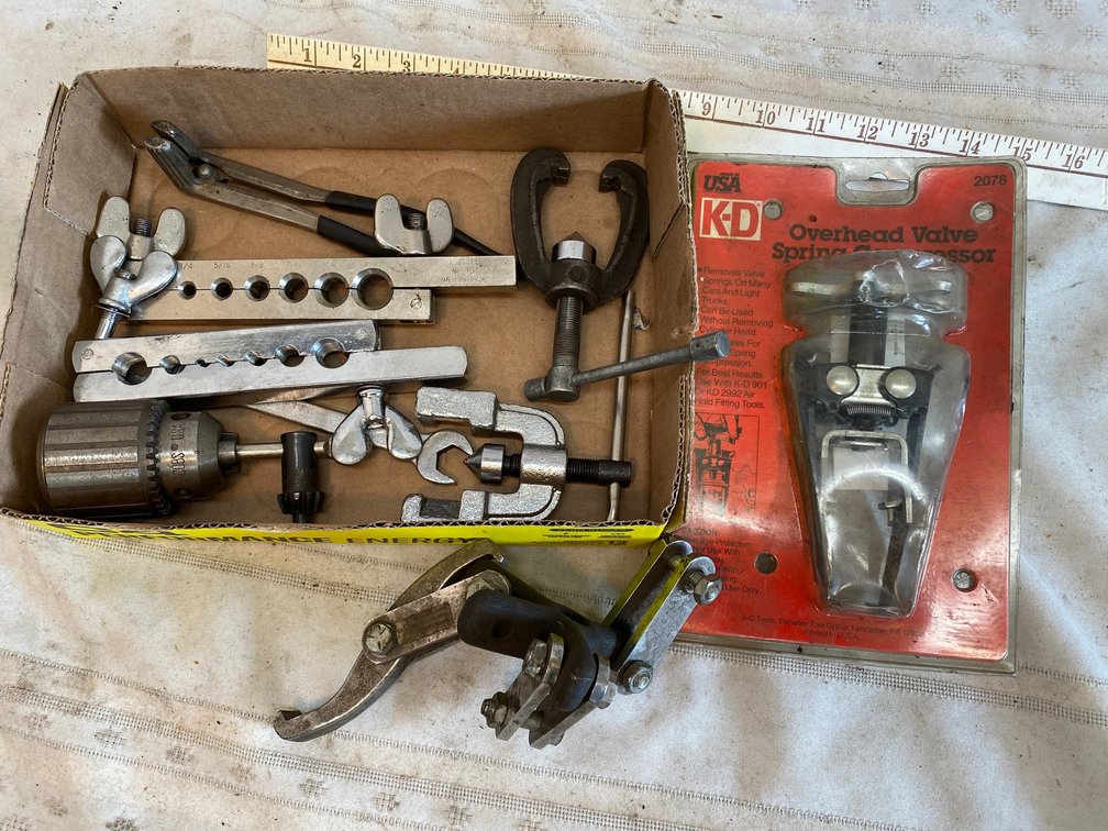 Flaring Tools, Overhead Valve Spring Compressor