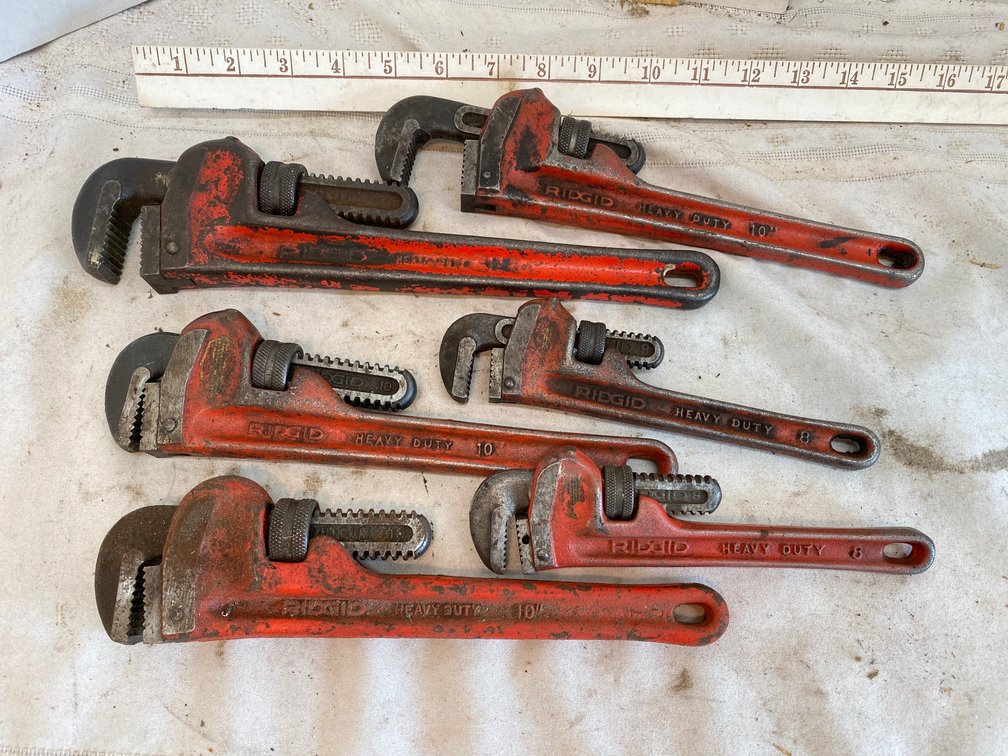 Ridgid Pipe Wrenches