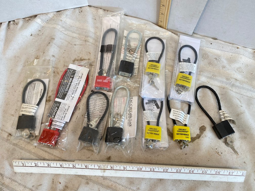 Gun Locks with Keys