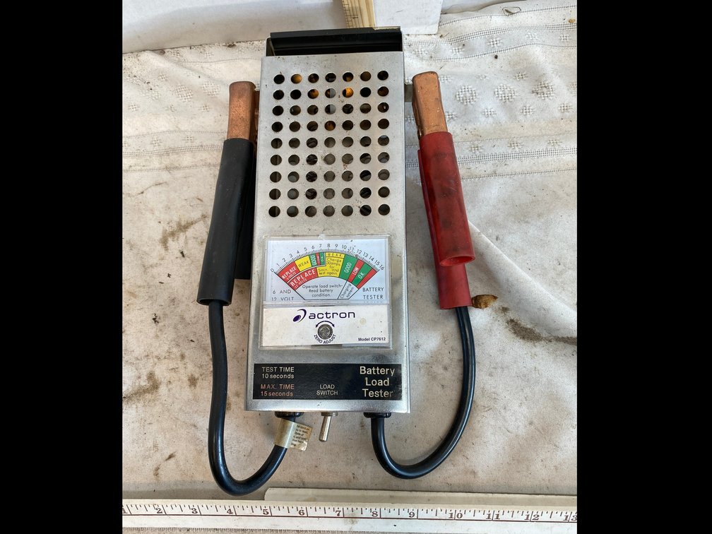 6 and 12 Volt Battery Load Tester