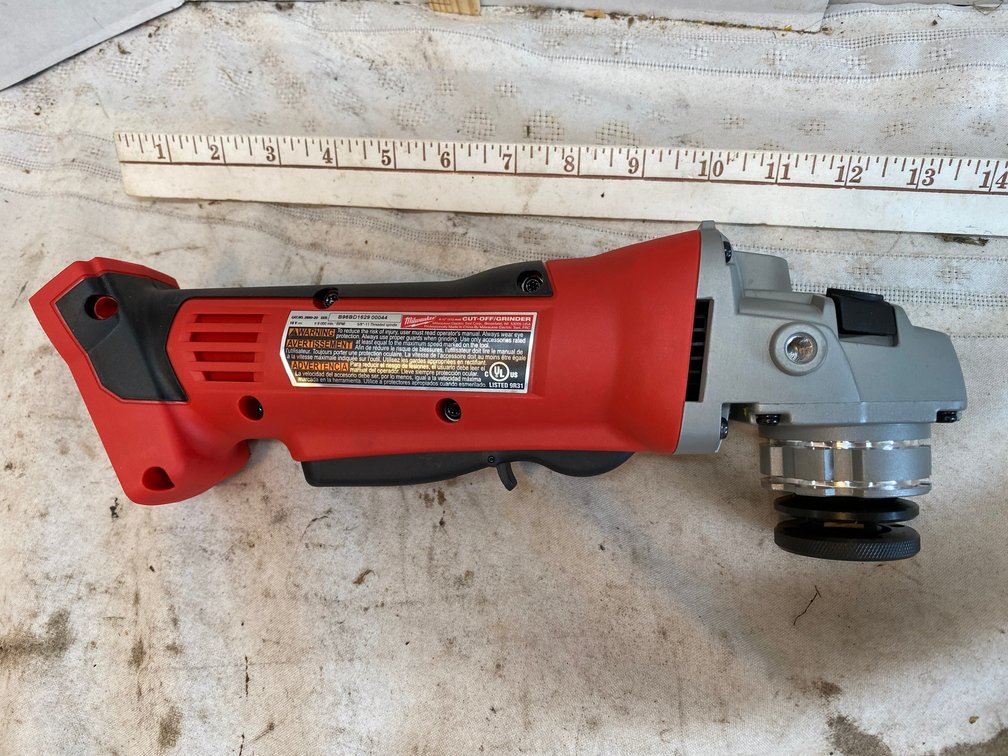 Milwaukee 41/2 inch Angle Grinder, 18 volt, Never Used,
