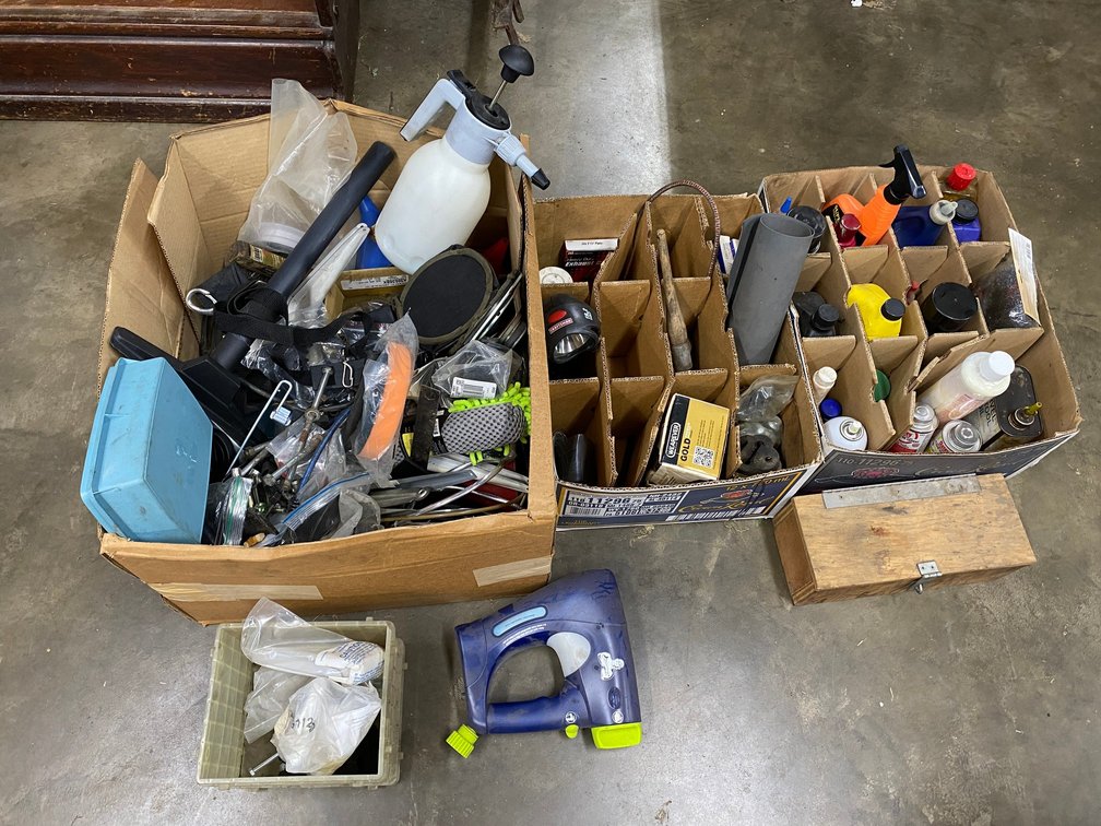 3 Boxes of Misc. Hardware