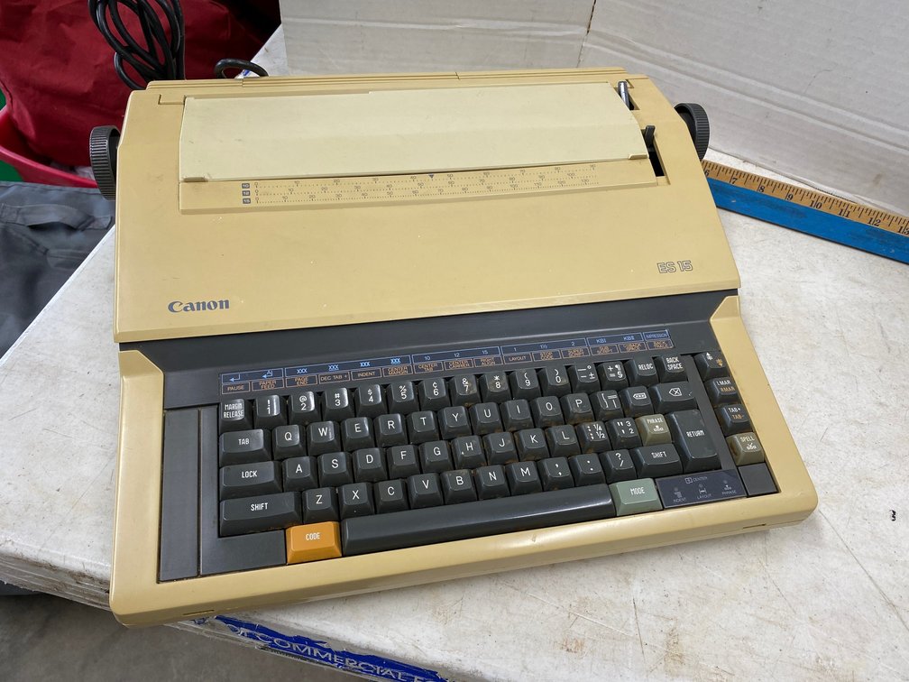 Canon Electric typewriter
