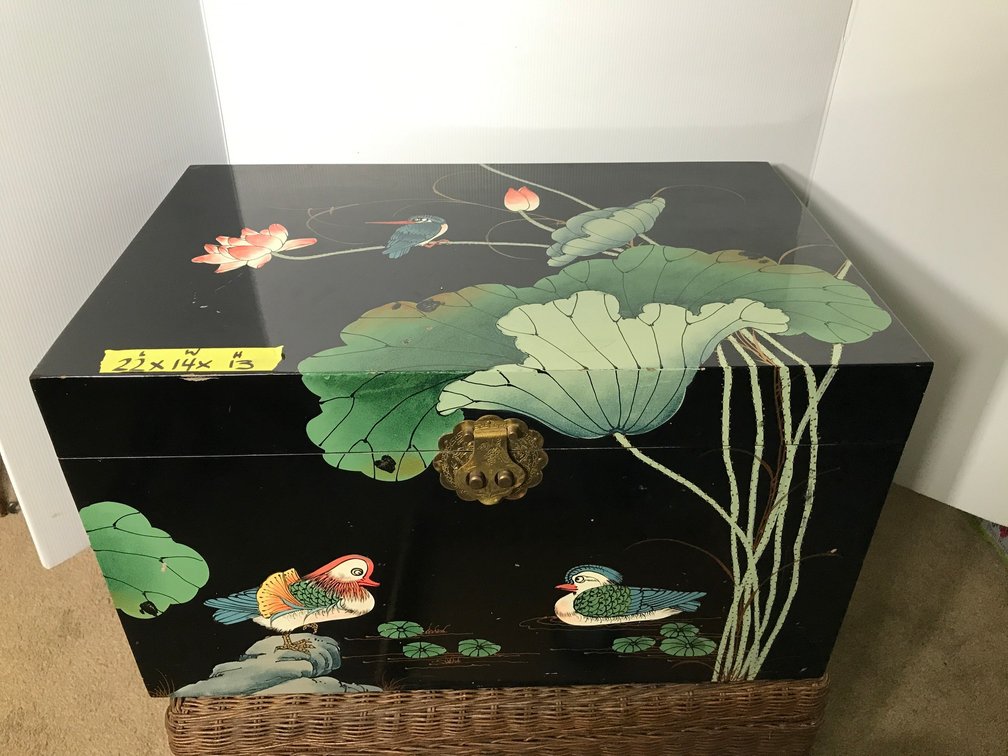 Oriental box-22" x 14" x 13"