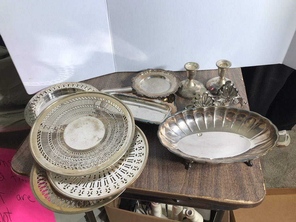 Silver plate items