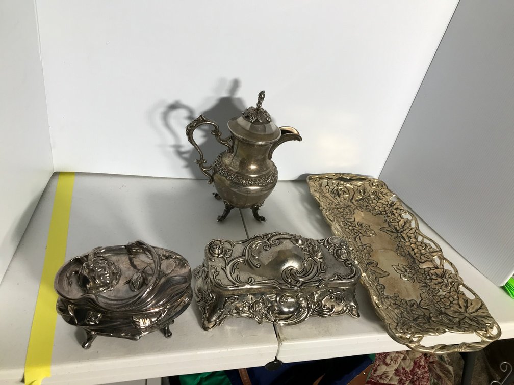 Silver plate items