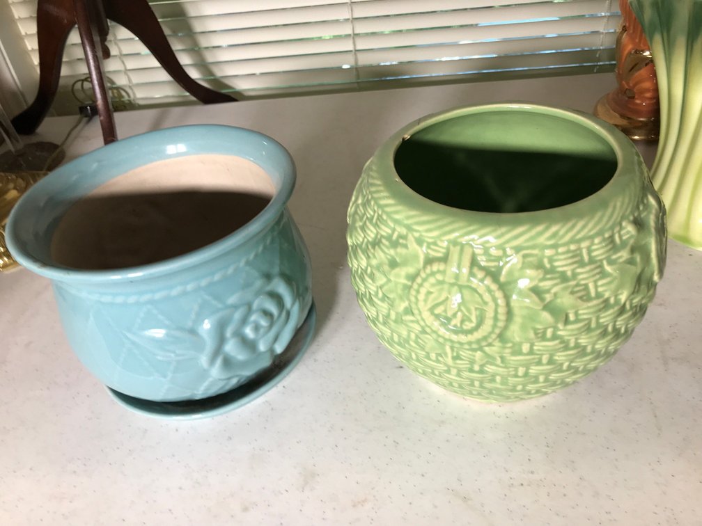 2 Flower pots-1 is McCoy