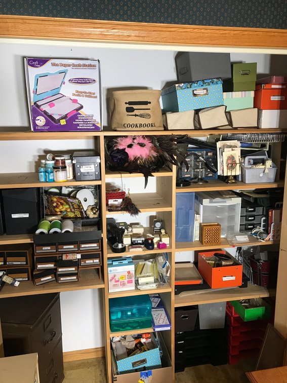 Contents of closet