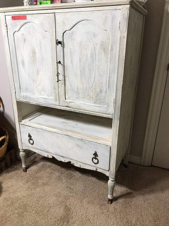 Armoire with doors and drawers