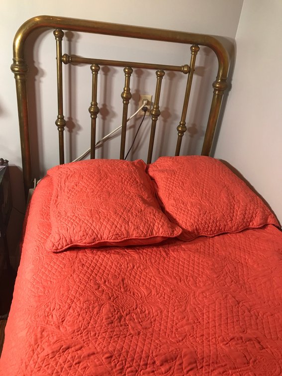 Brass single bed