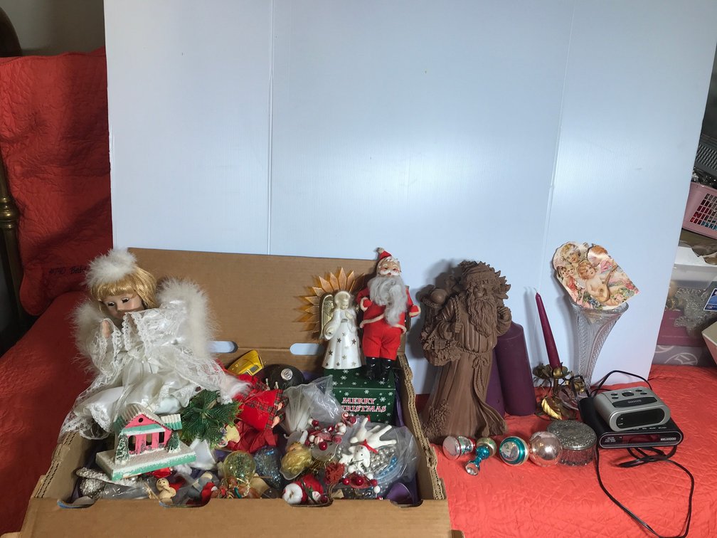 Christmas decorations-some vintage