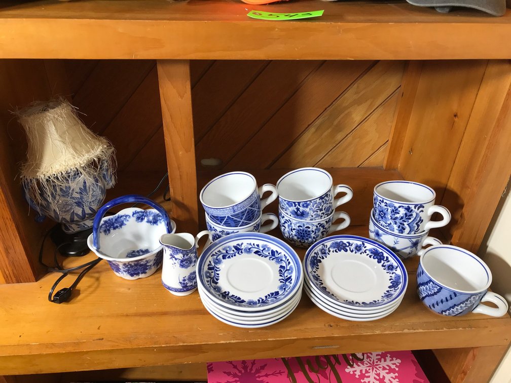 Blue and white China