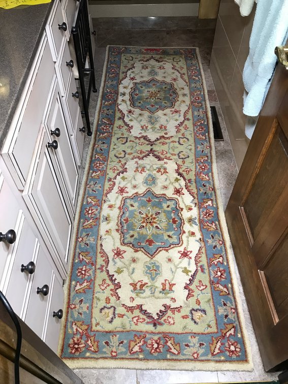 Area rug-approx. 7' 10" x 30"