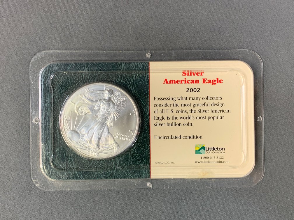 2002 American Silver Eagle