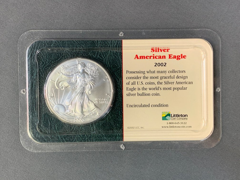 2002 American Silver Eagle