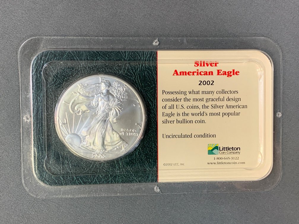 2002 American Silver Eagle