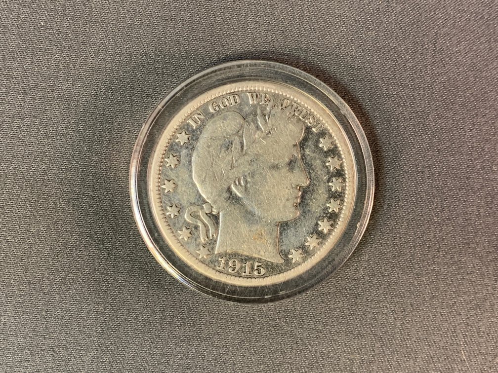 1915-S Barber Half Dollar