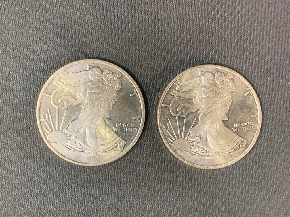 Silver Eagle Commemorative Rounds