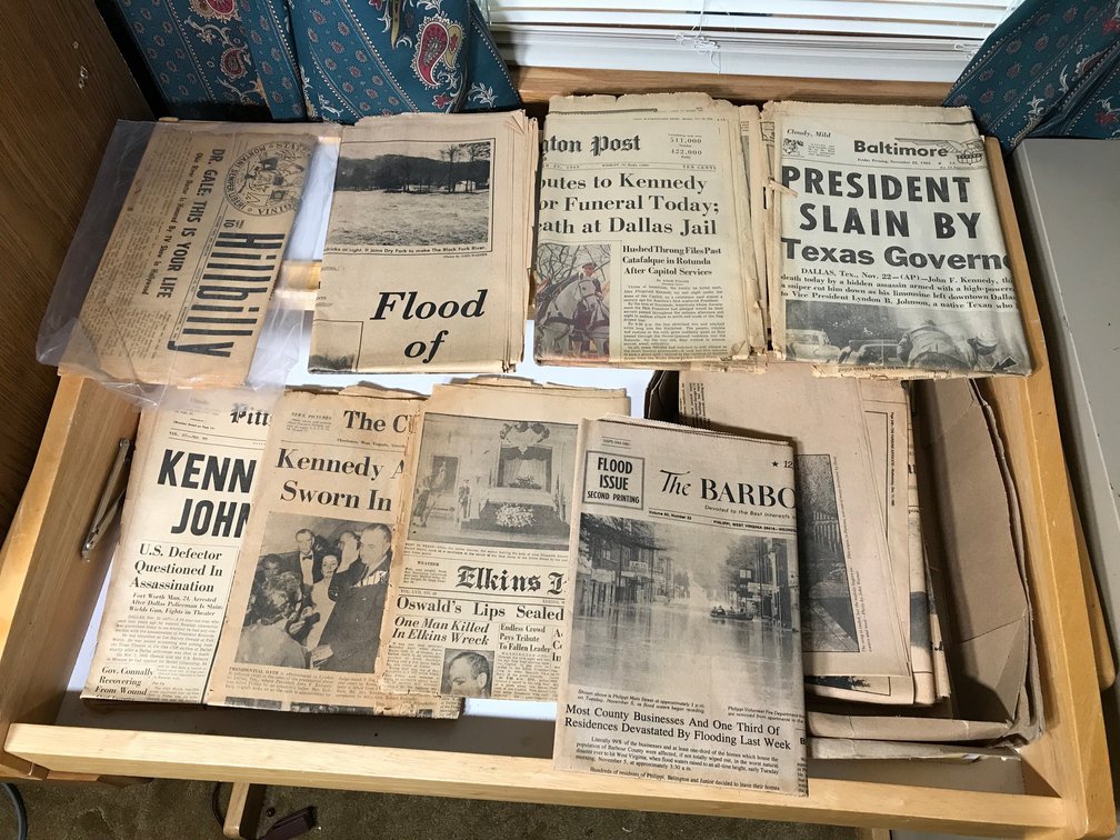 Collection of historic WV newspaper and others