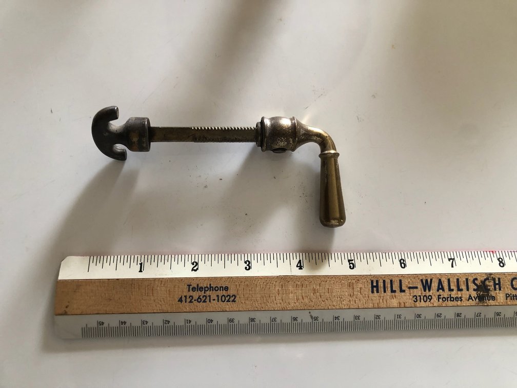 Solid Brass Lever & Turn Set