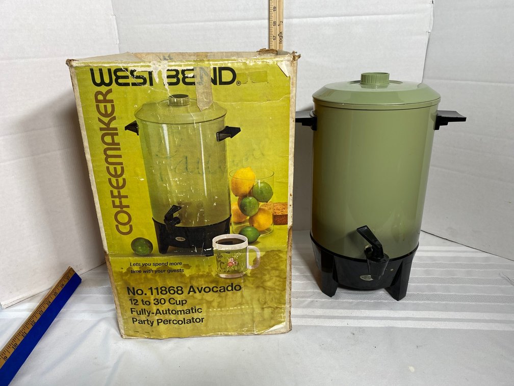 MID-CENTURY PERCOLATOR